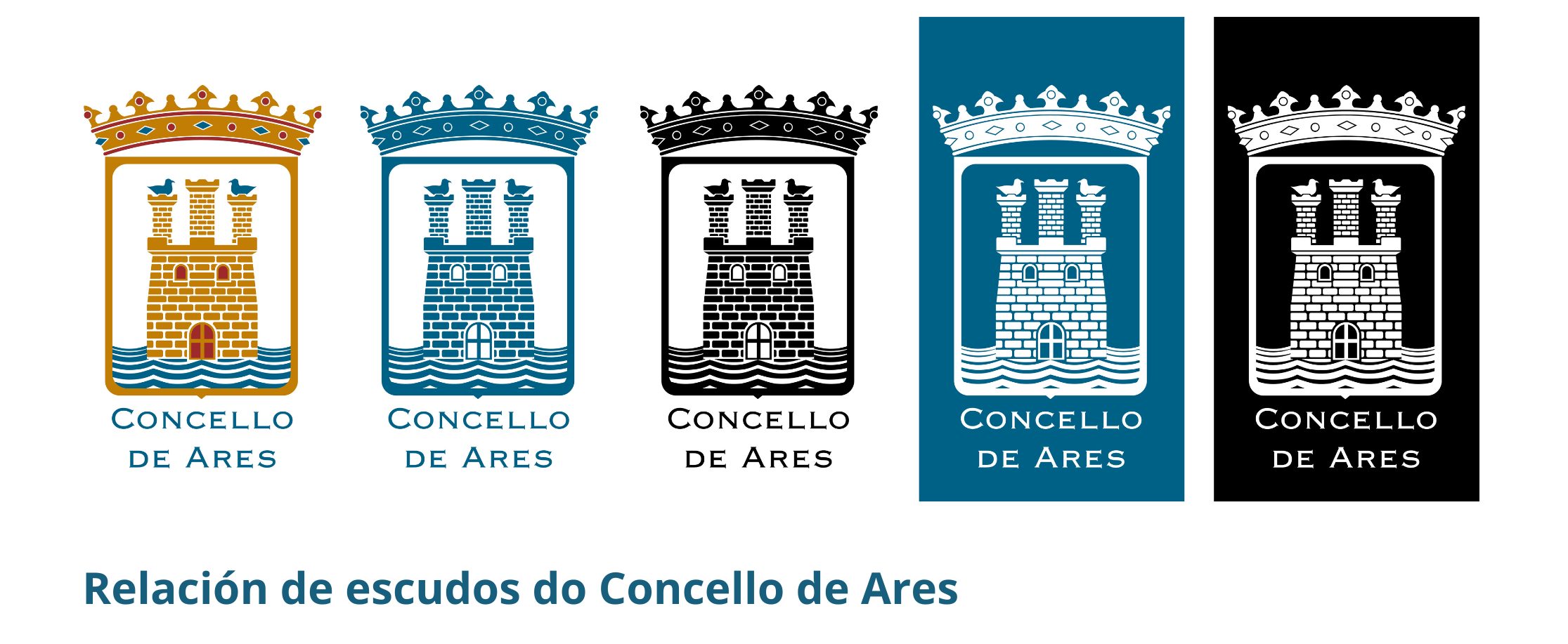 2025-Relacion de escudos do Concello de Ares